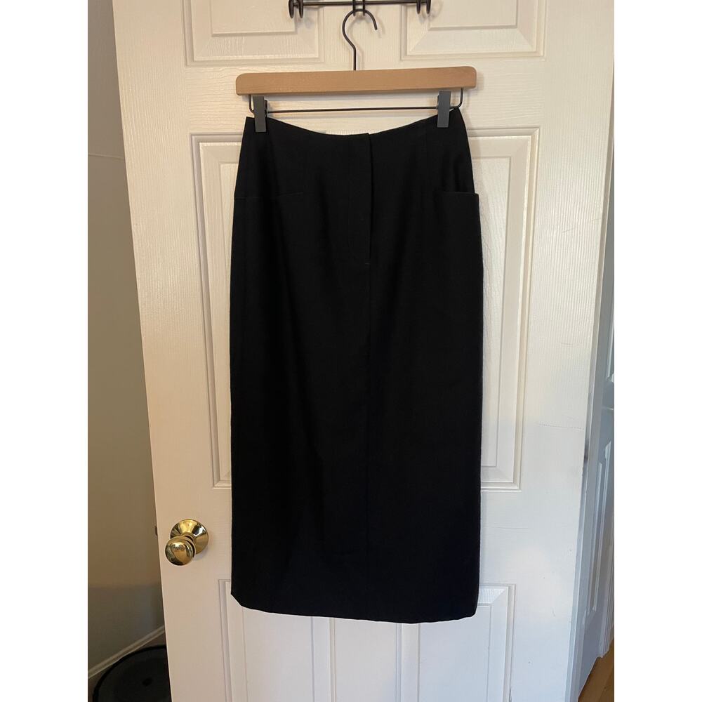 Savannah Size 6 All Wool Skirt Back Split Fully Lined Style2852 Small Inner Flaw